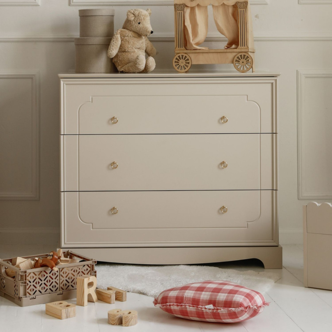 Bellamy Royal latte komoda 3-szufladowa - MySweetRoom