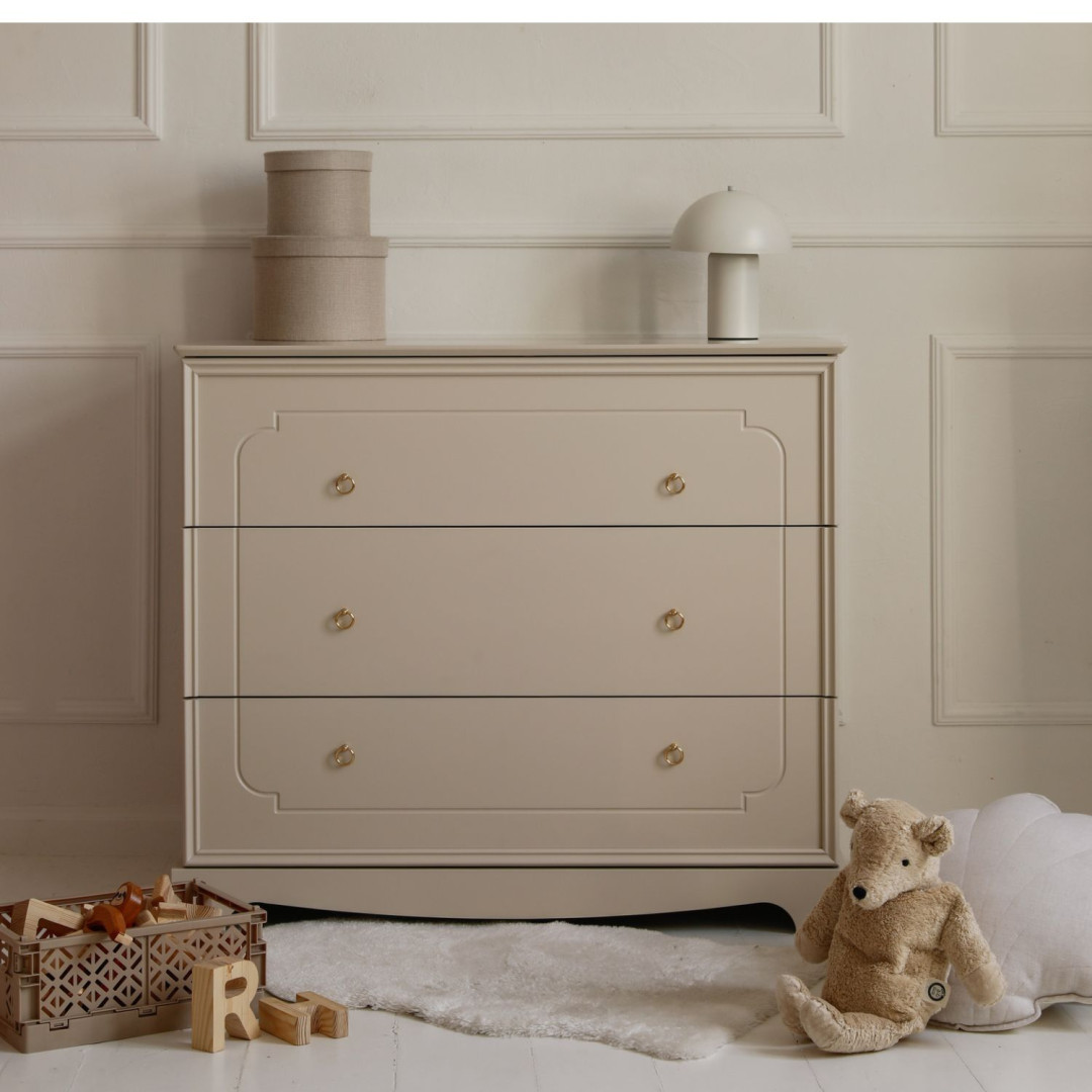 Bellamy Royal latte komoda 3-szufladowa - MySweetRoom