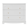 Bellamy Royal timeless white komoda 3-szufladowa - MySweetRoom