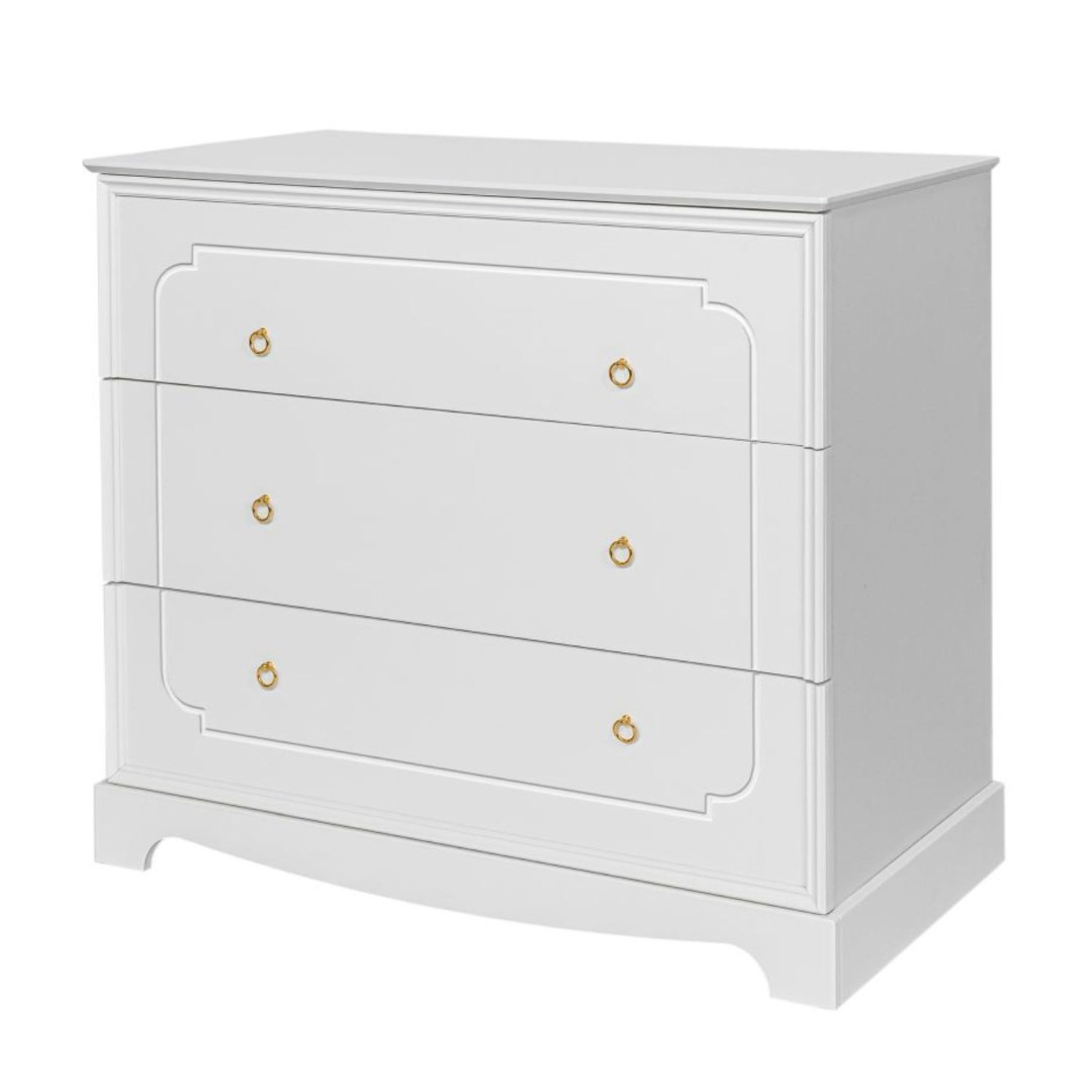 Bellamy Royal timeless white komoda 3-szufladowa - MySweetRoom