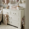 Bellamy Ines White Komoda 4-Szuflady