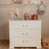 Bellamy Ines White Komoda 3-Szuflady
