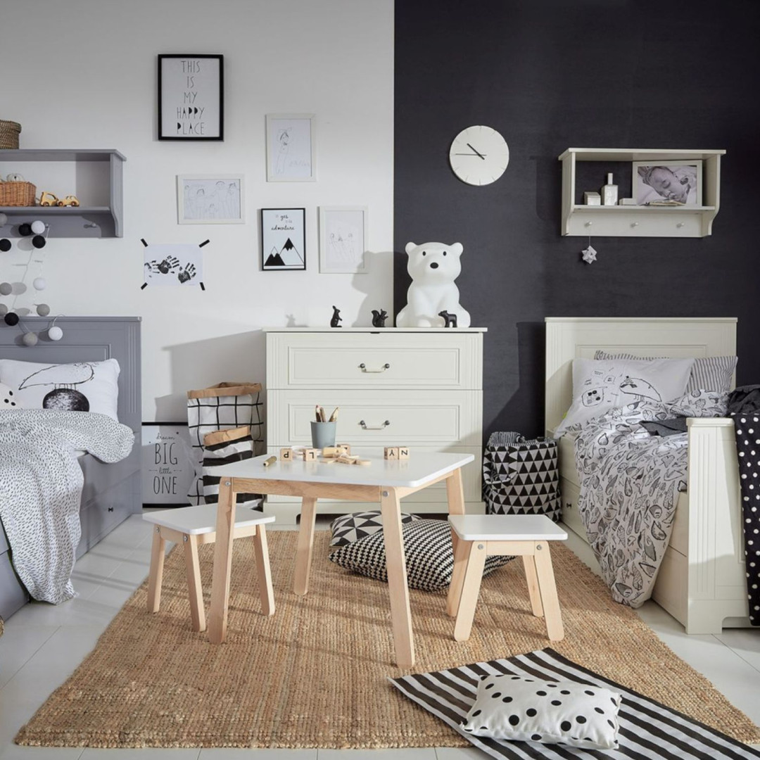Bellamy Ines White Komoda 3-Szuflady