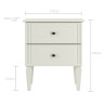 Bellamy Ines elegant white szafka nocna  - - MySweetRoom