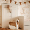 Bellamy Ines White Komoda Wysoka - MySweetRoom