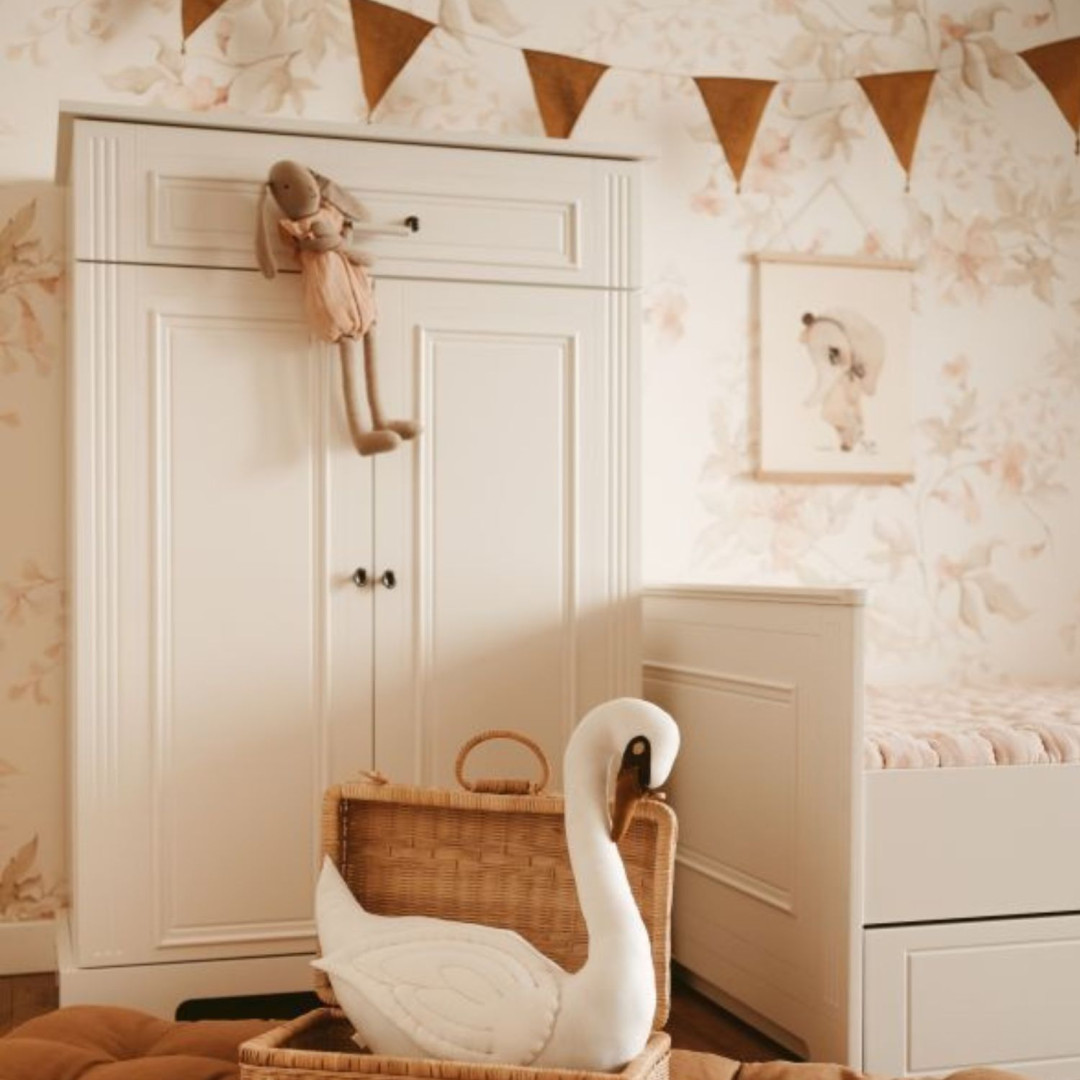Bellamy Ines White Komoda Wysoka - MySweetRoom