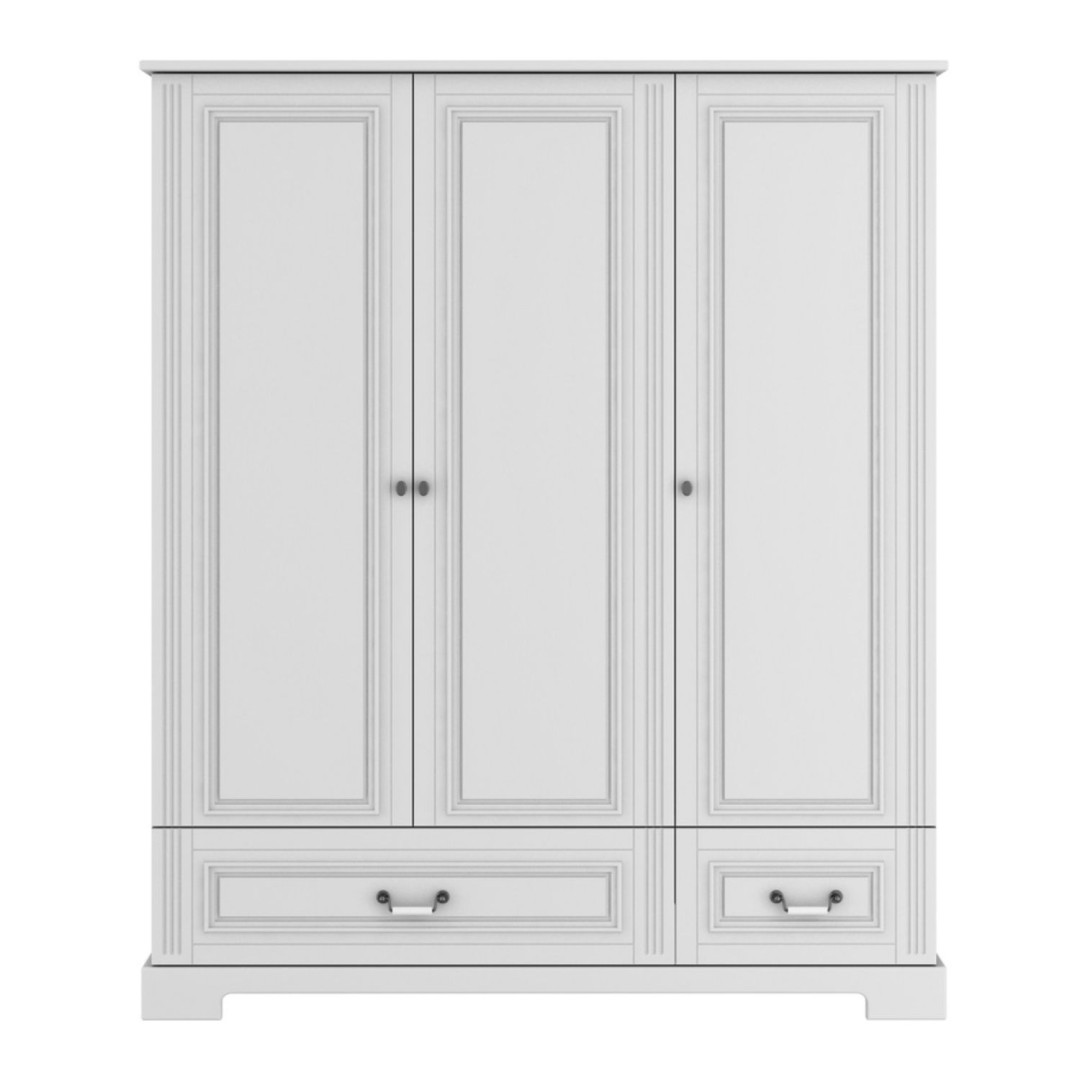 Bellamy Ines White Szafa 3-Drzwiowa