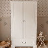 Bellamy Ines White Szafa 2-Drzwiowa