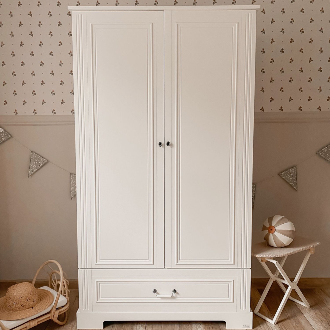 Bellamy Ines White Szafa 2-Drzwiowa