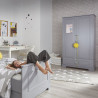 Bellamy Ines Grey Szafa 2-Drzwiowa