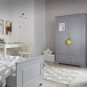 Bellamy Ines Grey Szafa 2-Drzwiowa