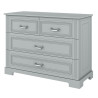 Bellamy Ines Grey Komoda 4-Szuflady