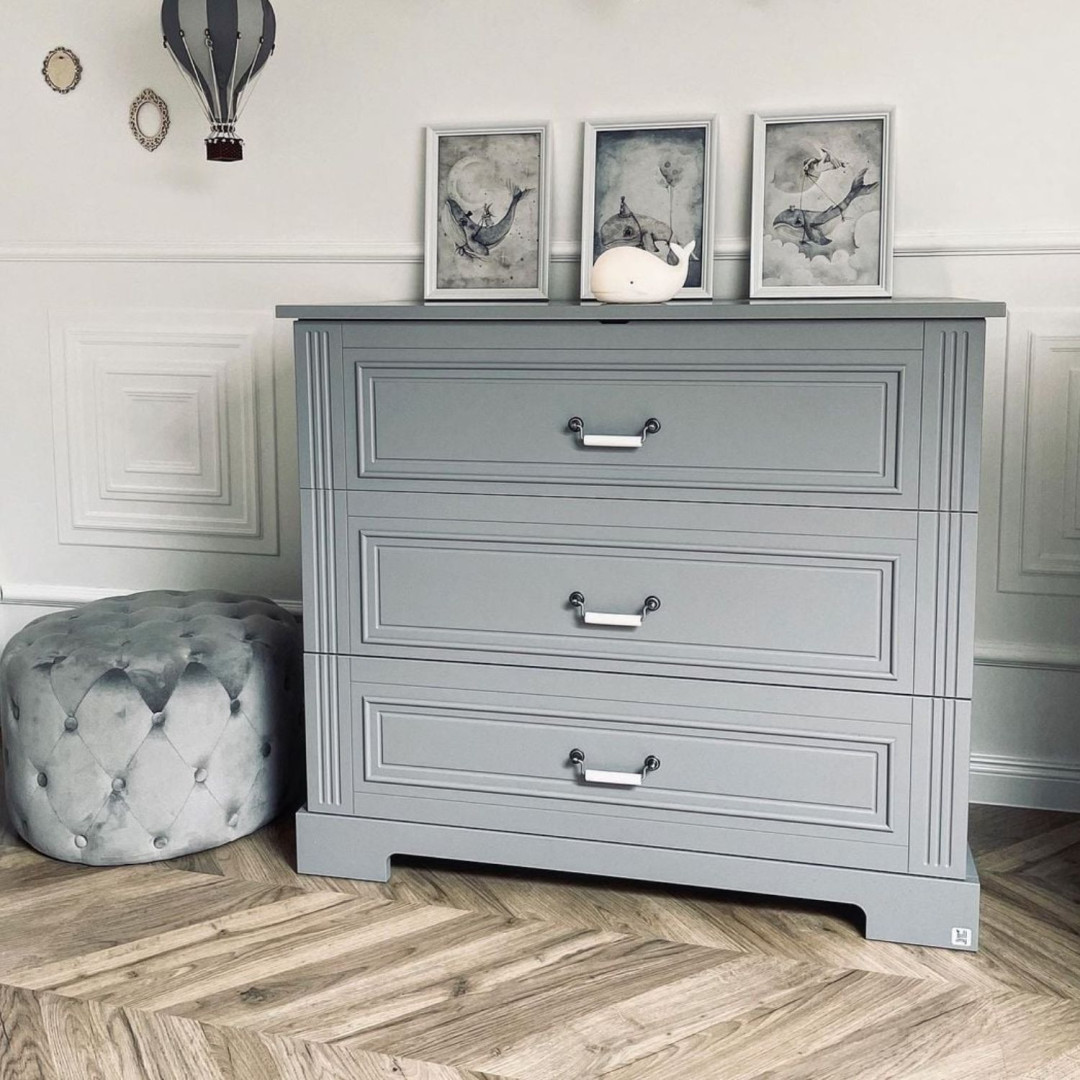 Bellamy Ines Grey Komoda 3-Szuflady