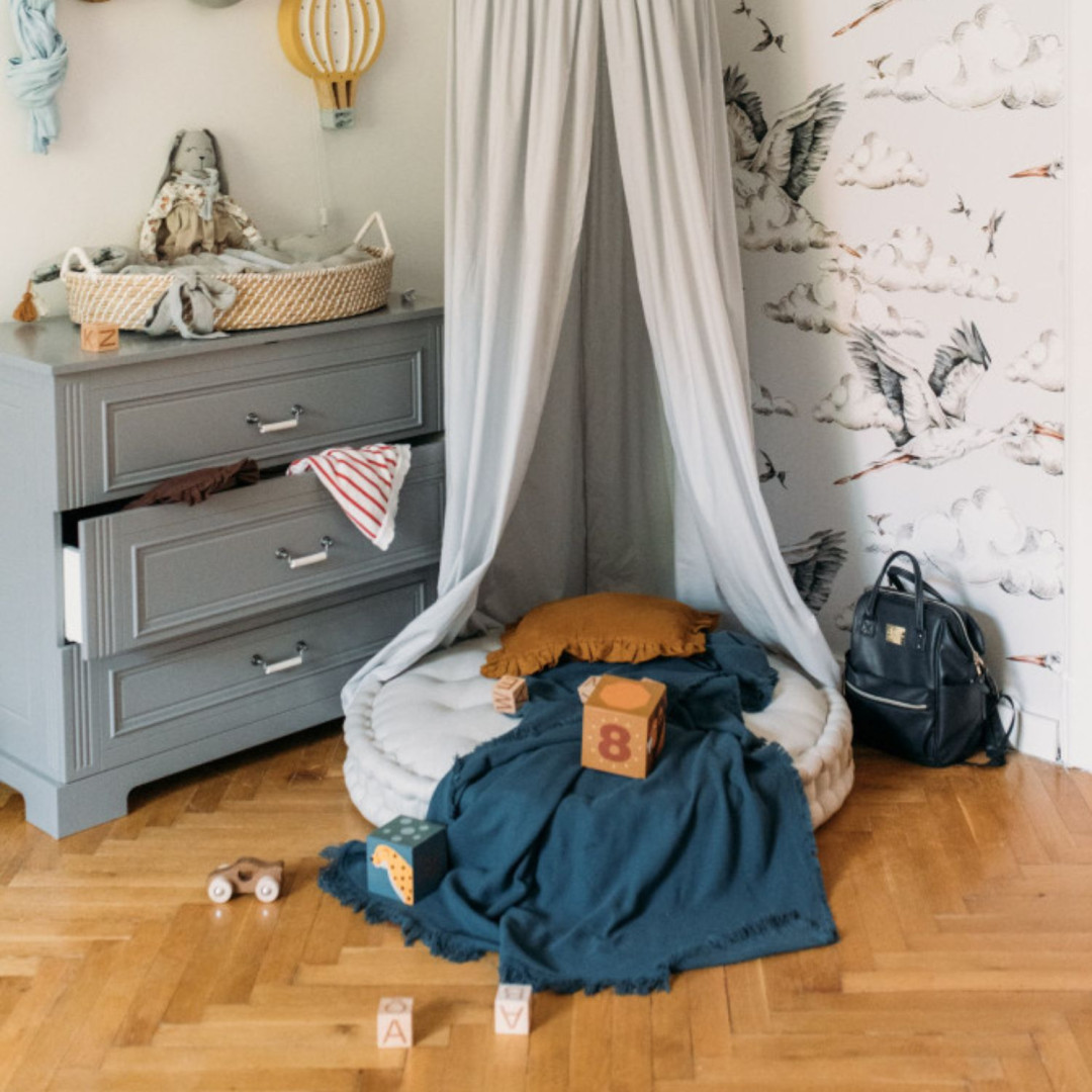 Bellamy Ines Grey Komoda 3-Szuflady