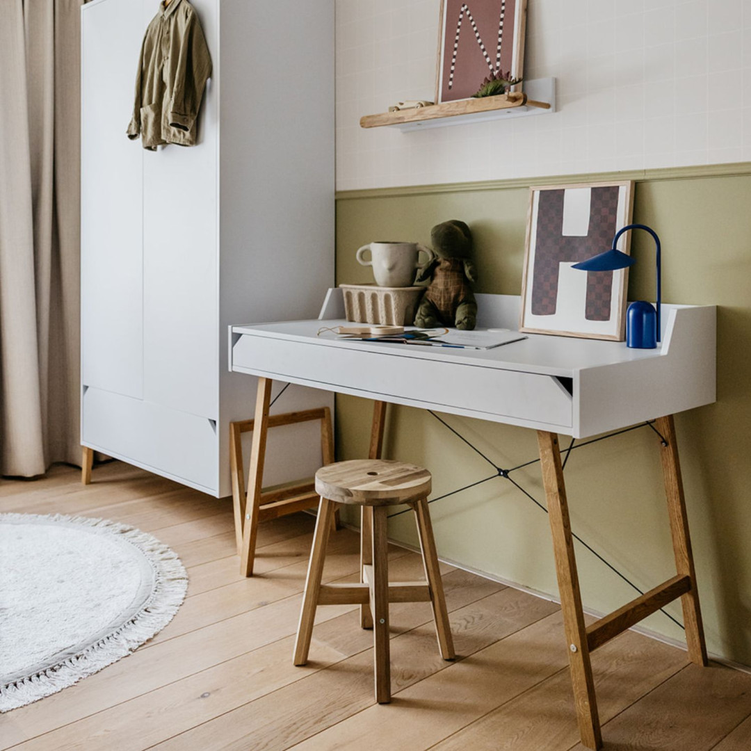 Bellamy Lotta Biała Biurko - MySweetRoom