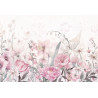 Tapeta do pokoju dziecka BLOOM UP - pastel - tapeta wiszący ogród wielkich kwiatów do pokoju dziecięcego - - MySweetRoom