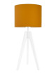 Lampa stojąca trójnóg musztardowa - MySweetRoom