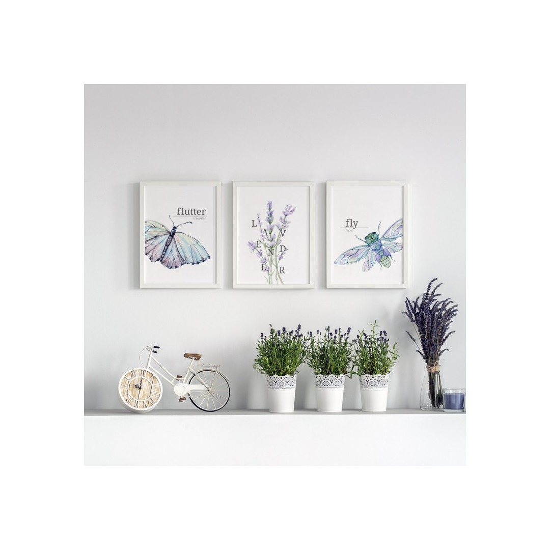 Plakat na ścianę do pokoju dziecięcego Motyl