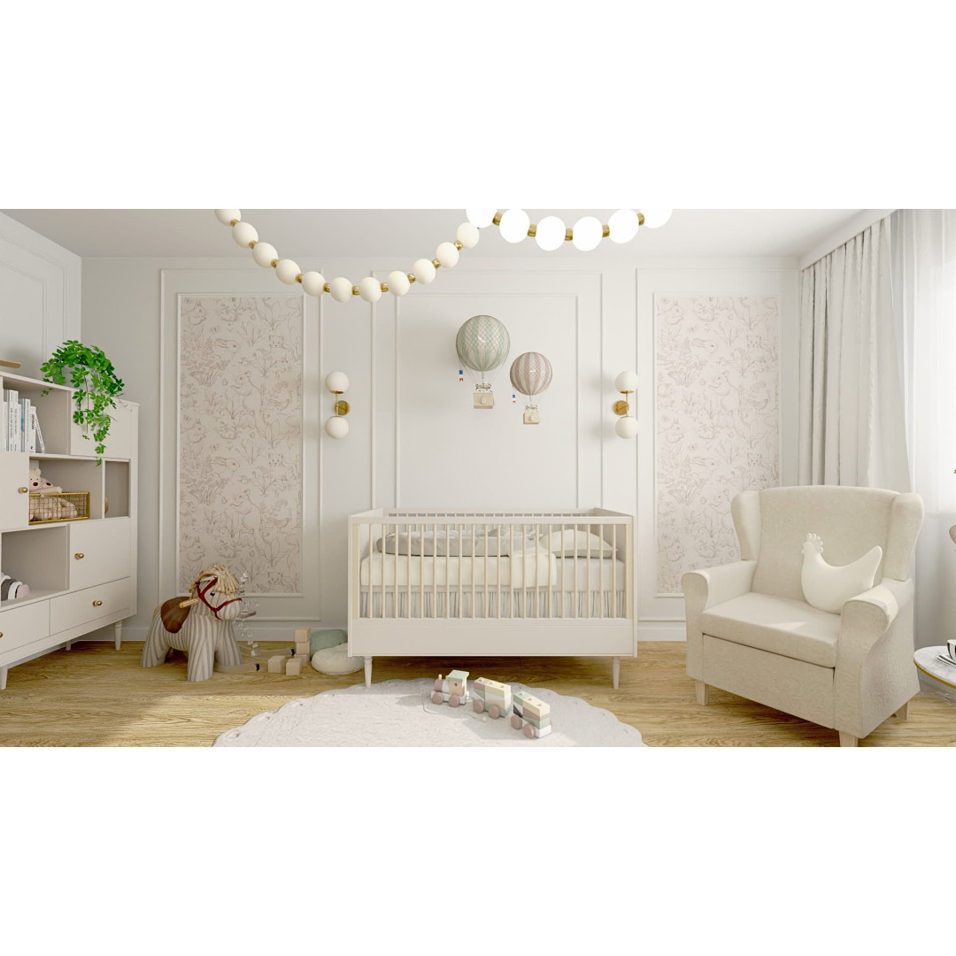 Nowoczesna lampa wisząca  ROPE 2m złota z 16 akrylowymi kloszami