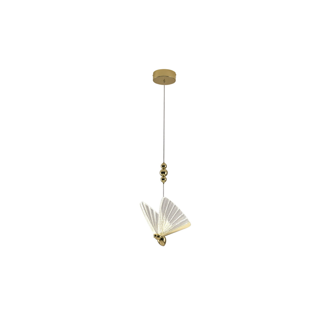 Lampa dekoracyjna wisząca z motywem motyli