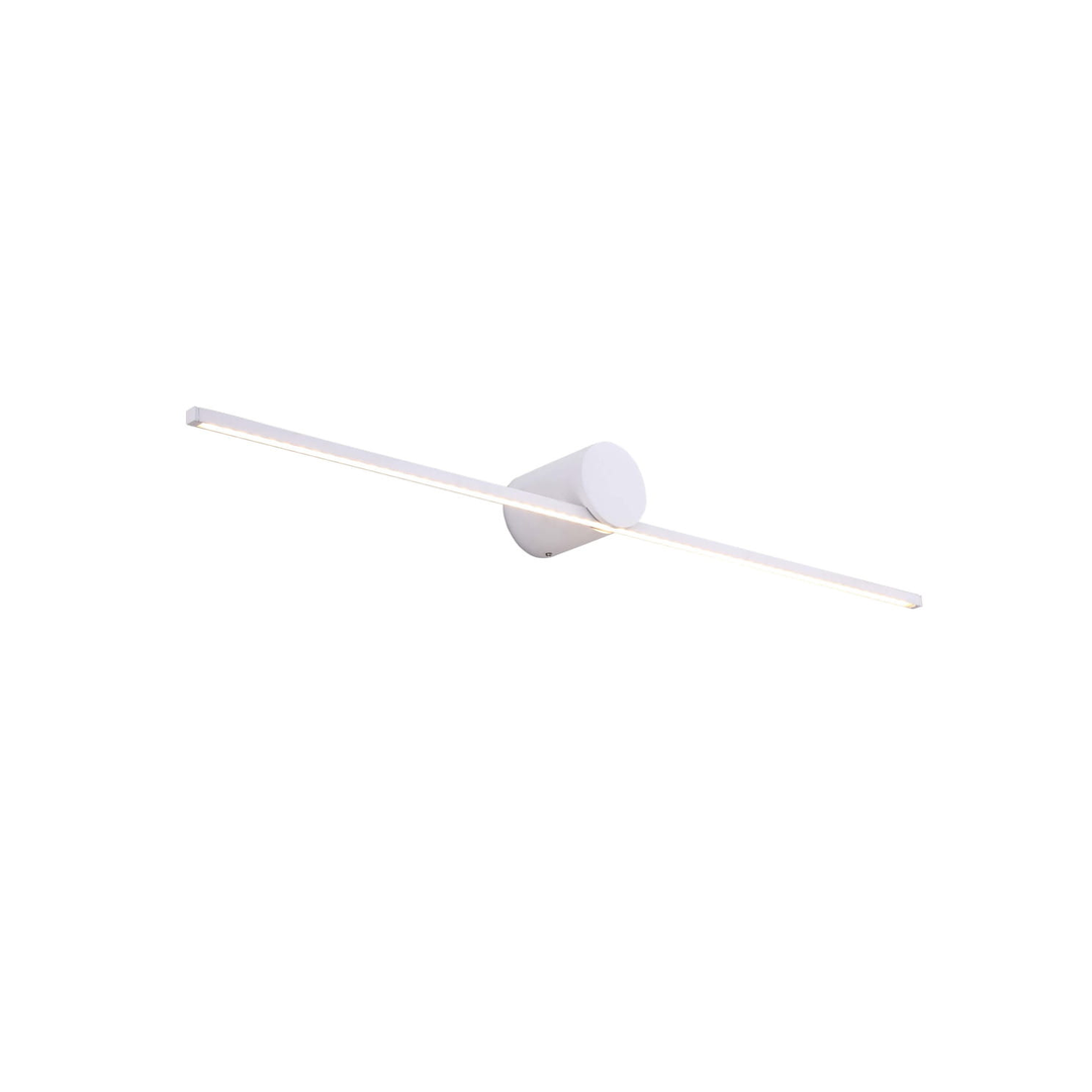 Nowoczesna lampa ścienna biała - kinkiet slim LED