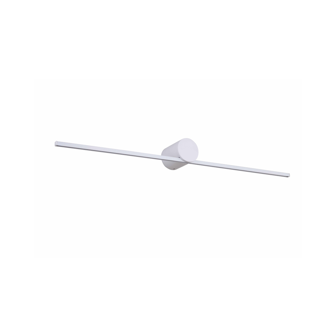 Nowoczesna lampa ścienna biała - kinkiet slim LED