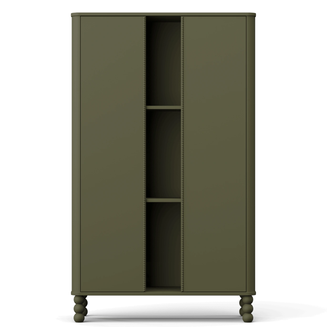 Witryna Dot Khaki Wood Luck