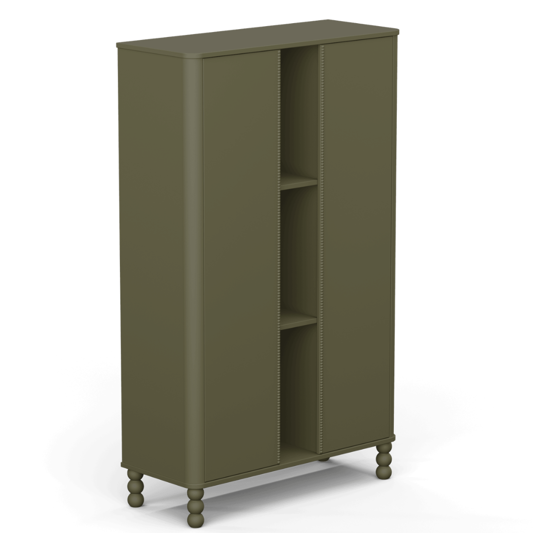 Witryna Dot Khaki Wood Luck