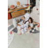 Dywan bawełniany Rakieta do prania w pralce, "Mom, I want to be an astronaut" Lorena Canals