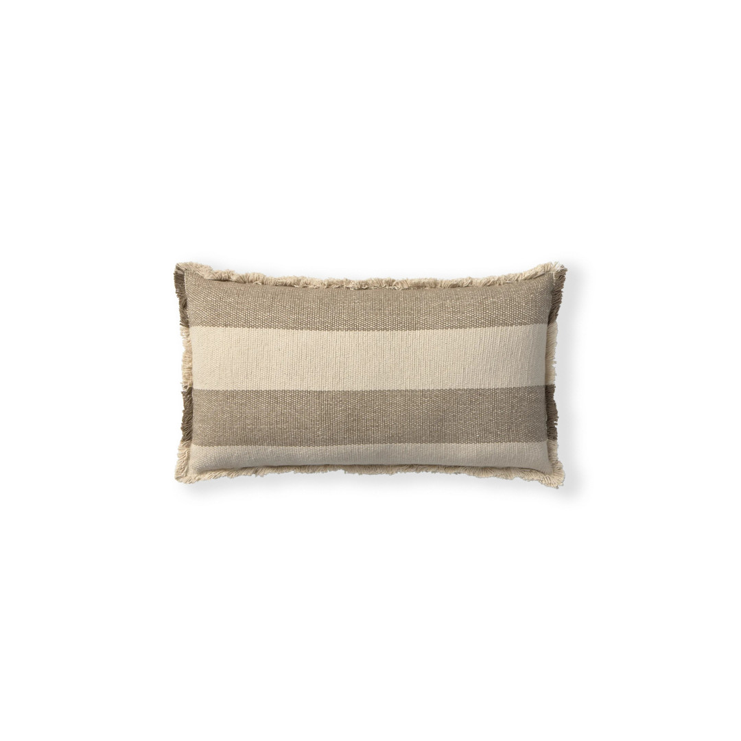 Poduszka Dekoracyjna Prostokątna Lines Brown 30×50 cm Lorena Canals