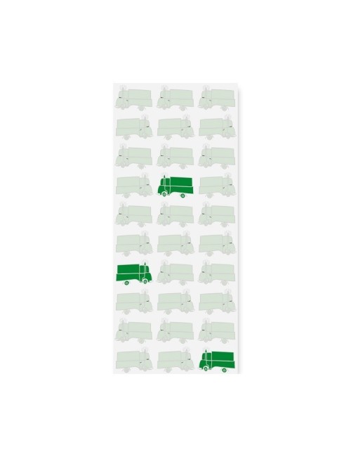 Tapeta zielone ciężarówki I...