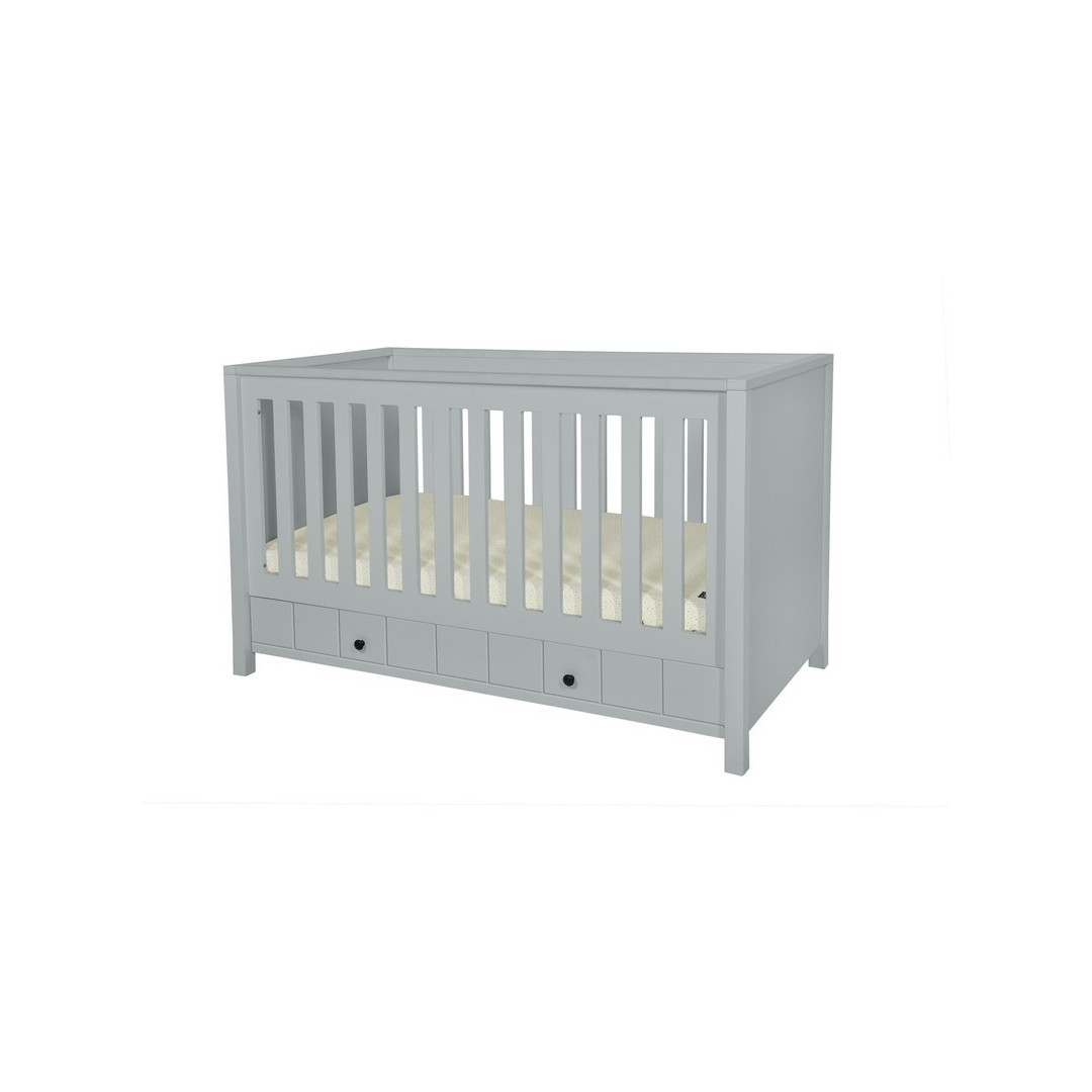 Novelies Allpin Szare Łóżeczko 70X140