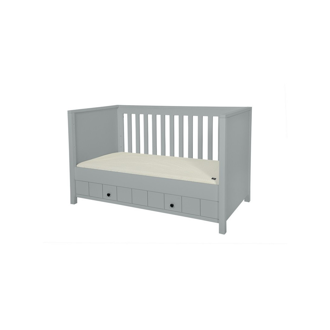 Novelies Allpin Szare Łóżeczko 70X140
