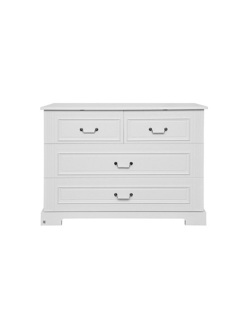 Bellamy Ines Elegant White Komoda 4-SzufladyBellamy