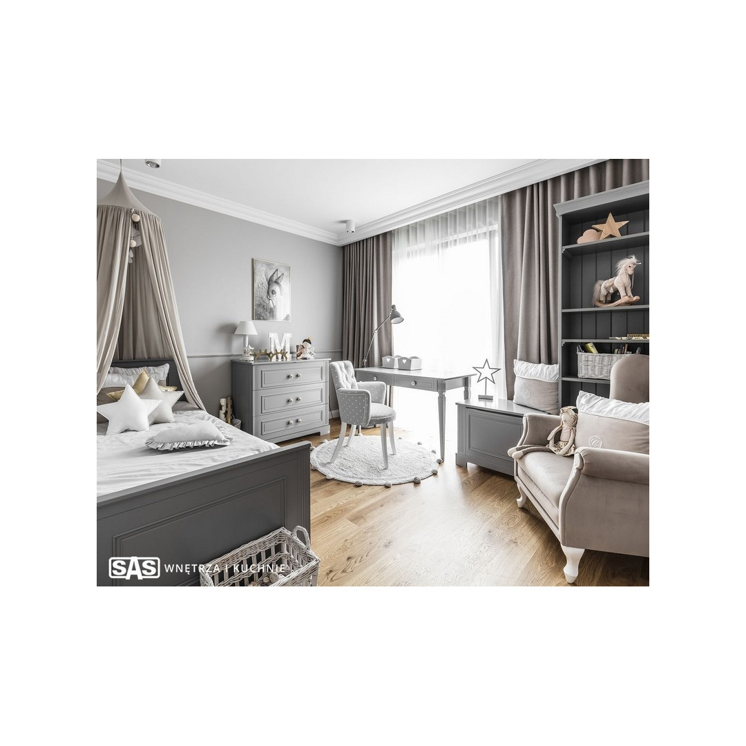 Bellamy Ines Neutral Gray Regał regał na zabawki, regały dla dzieci Bellamy