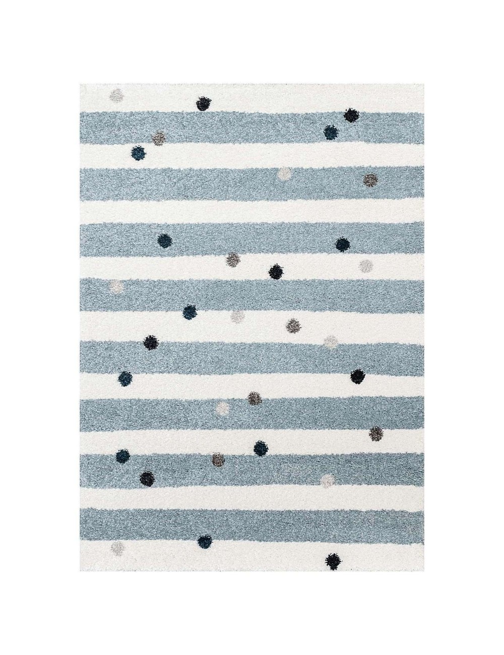 Dywan Stripes and Dots blue 160x230cm