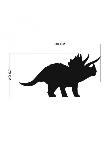 Naklejka Tablicowa Dinozaur