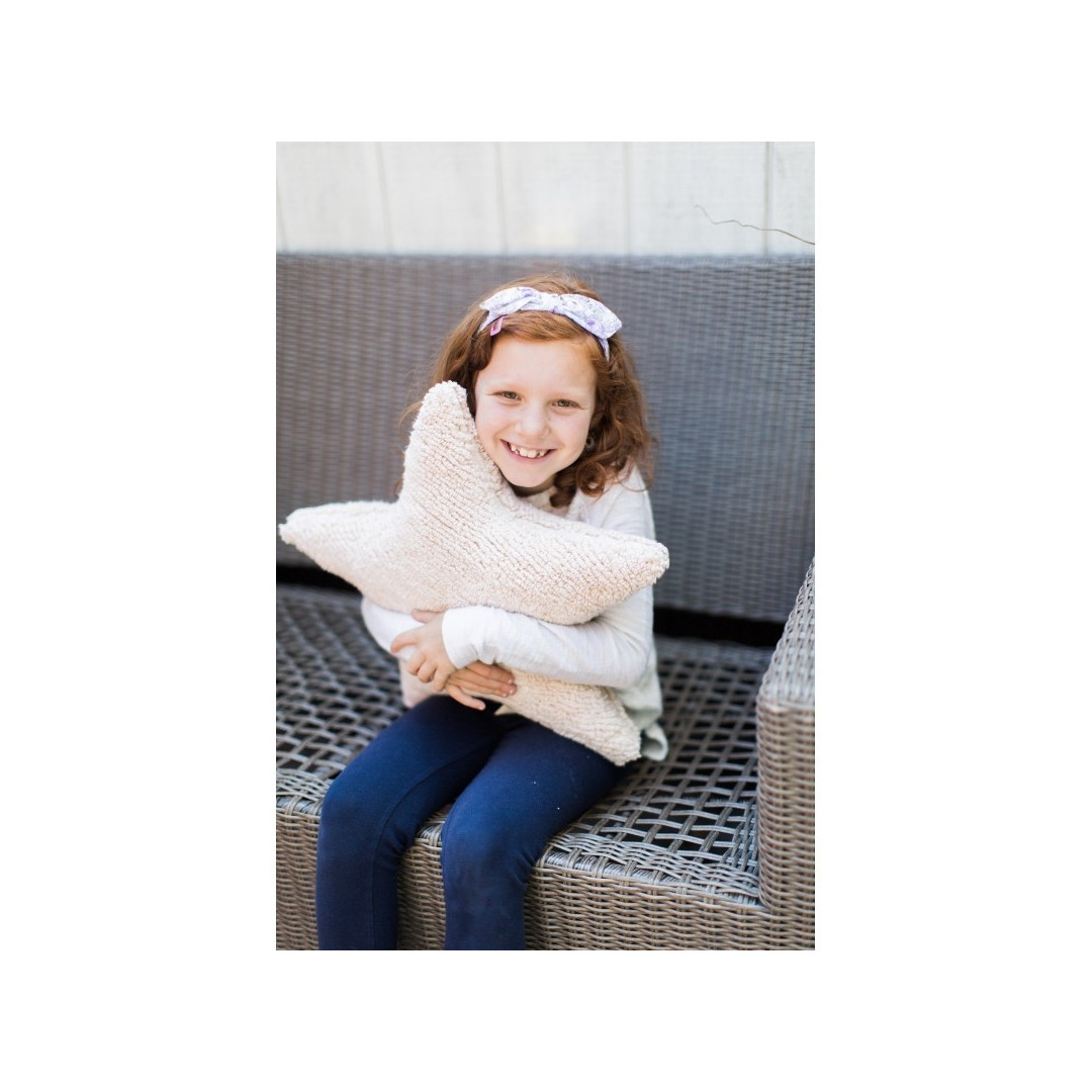 Poduszka gwiazdka beżowa Lorena Canals - MySweetRoom