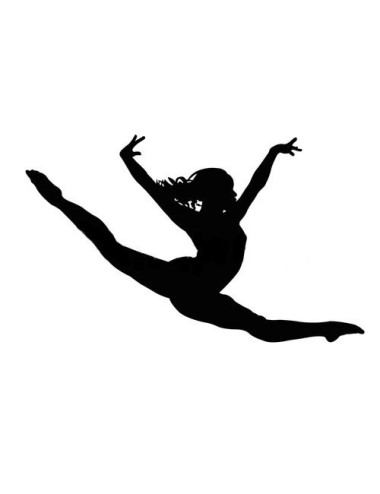 Naklejka Tańcząca Baletnica