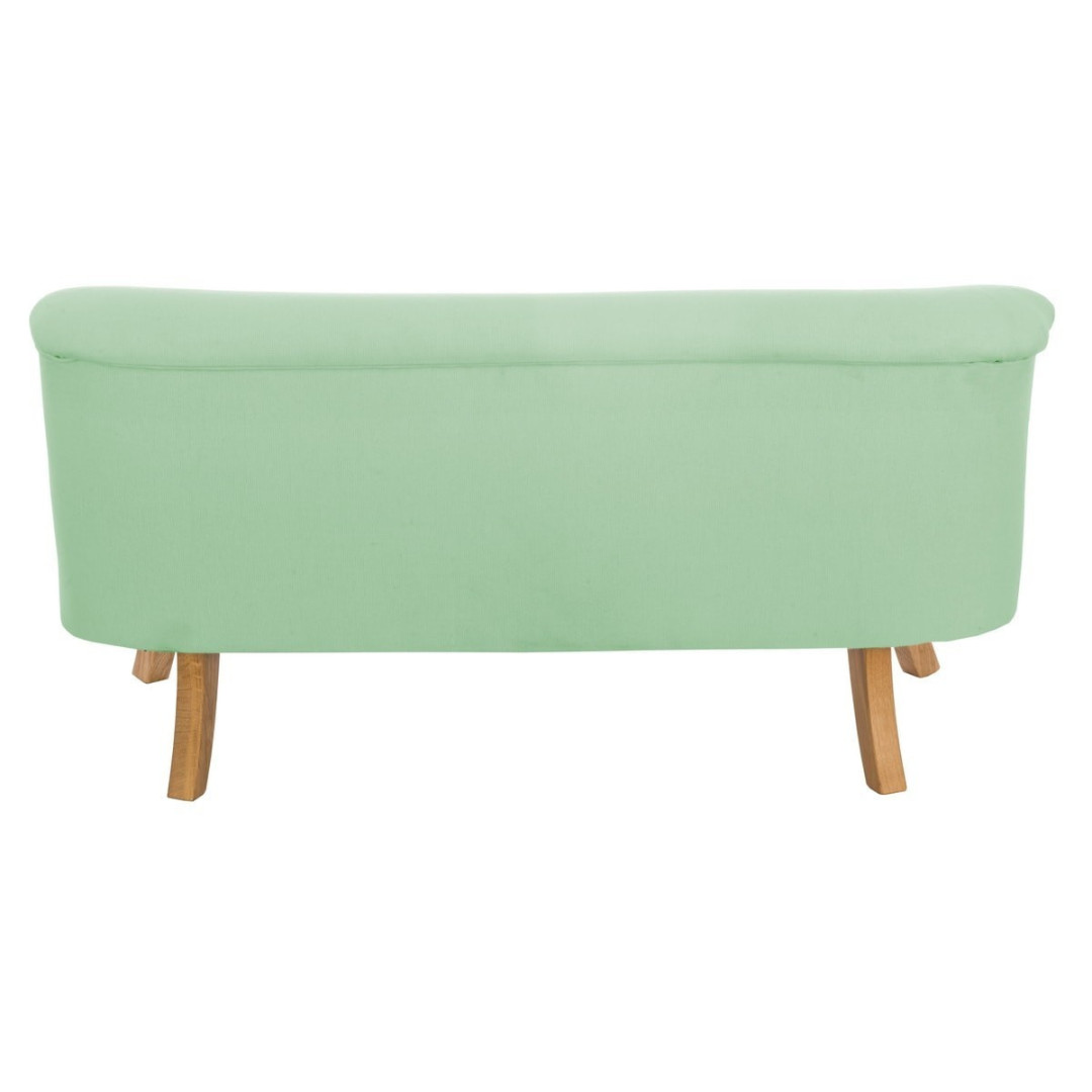 Miętowa lniana sofa dla dzieci somebunny - MySweetRoom