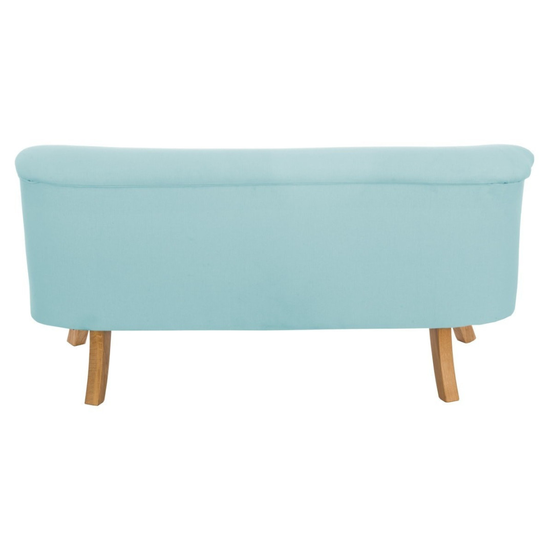 Błękitna lniana sofa dla dzieci somebunny - MySweetRoom