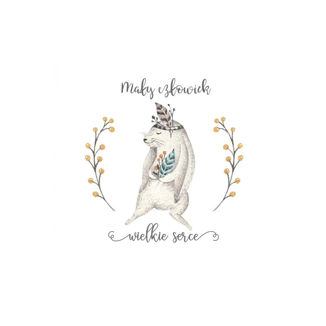 Naklejka Zając Boho - MySweetRoom