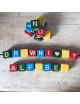 Drewniane klocki Alfabet - Drewniakowa