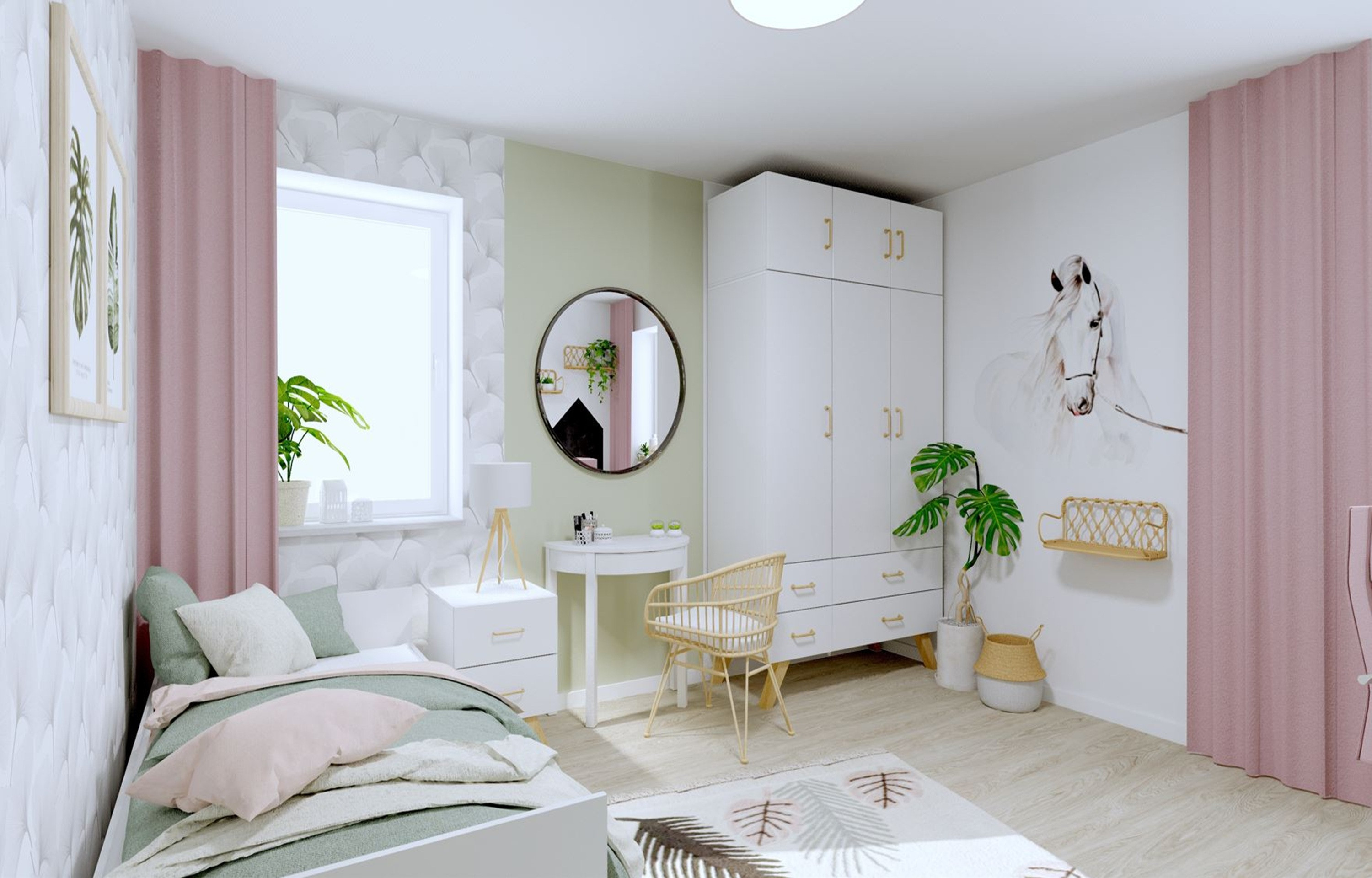 Pokój Boho dla Lilki