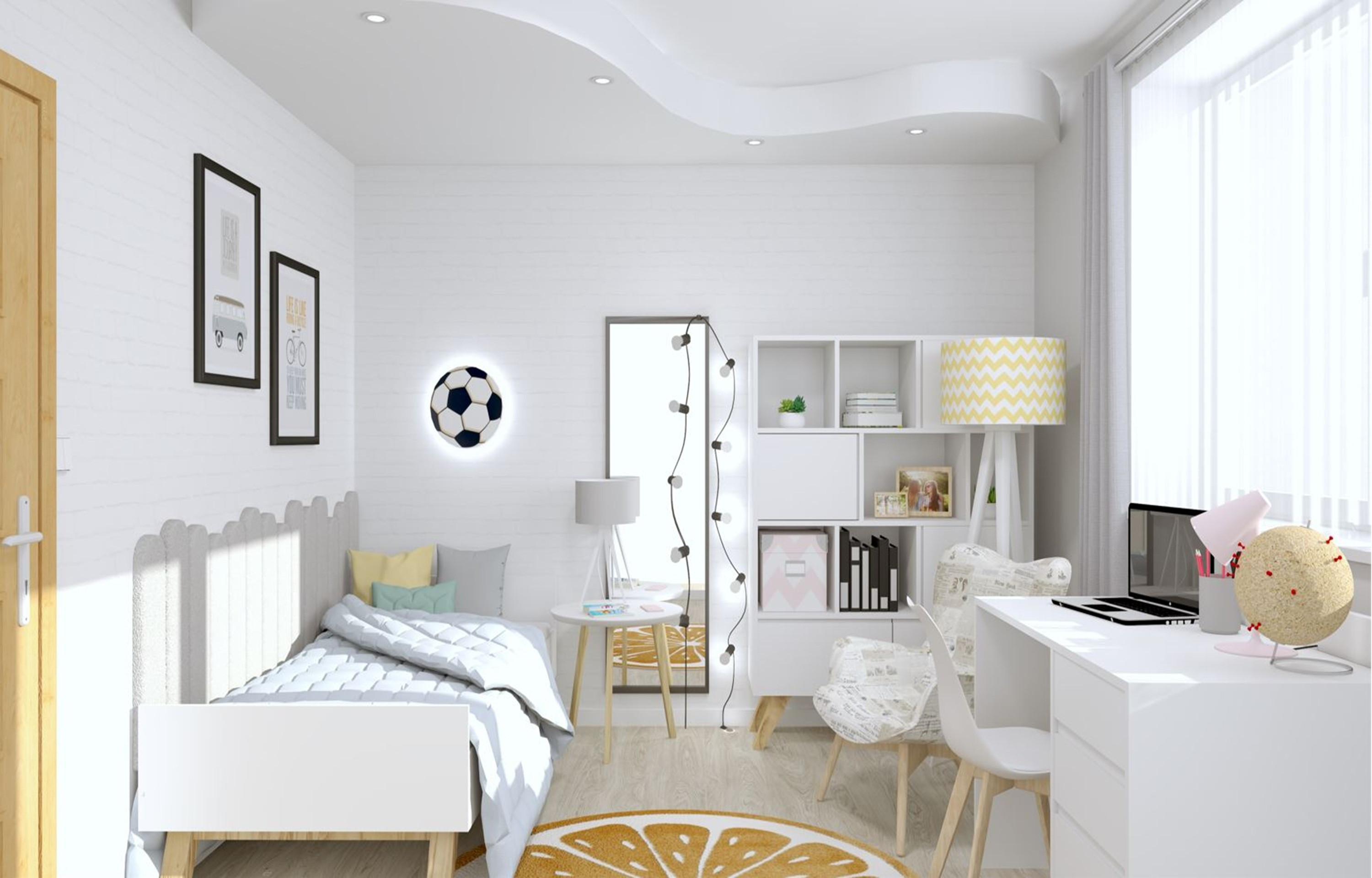 Stonowany pokój dla Małgosi