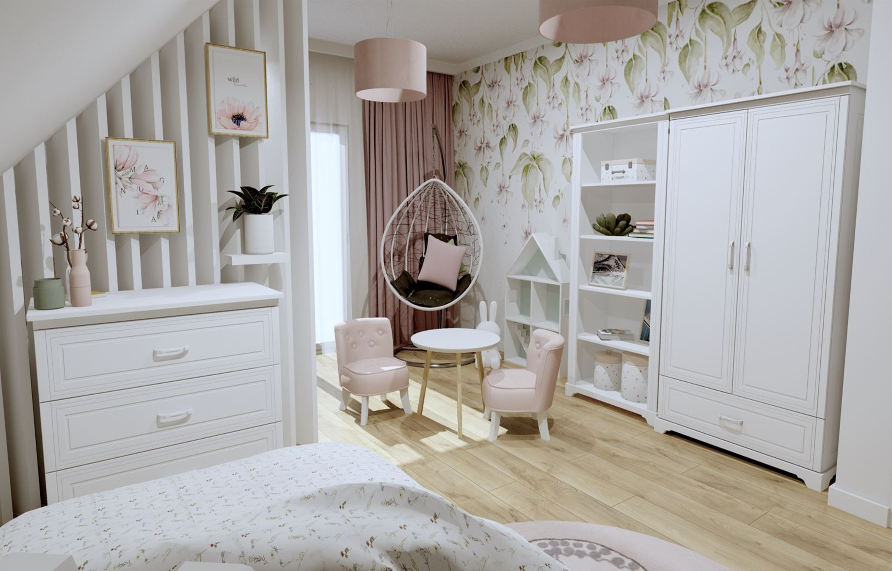 Kwiatowy pokój Marysi