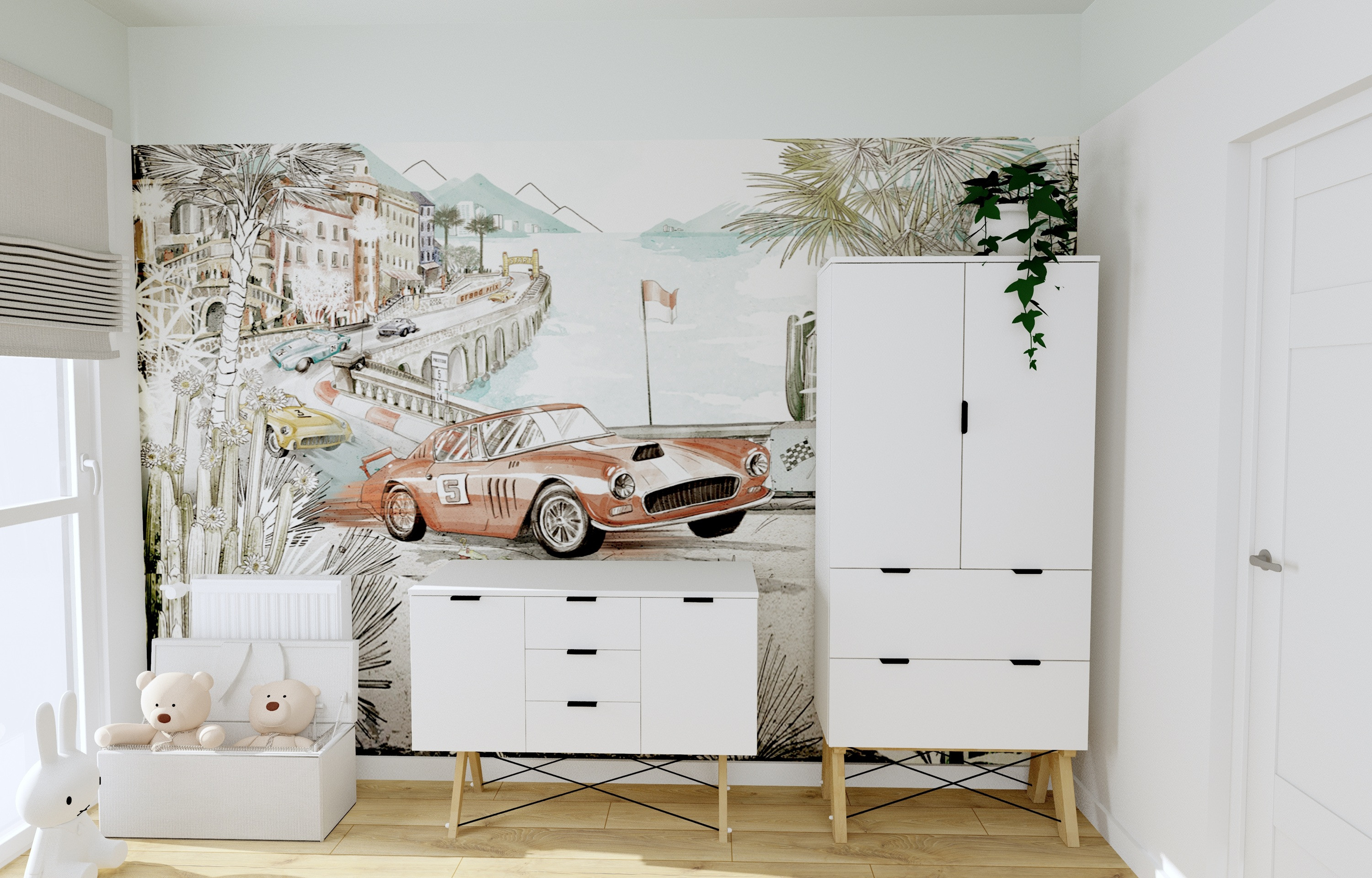 Pokój dla maluszka z meblami Minko