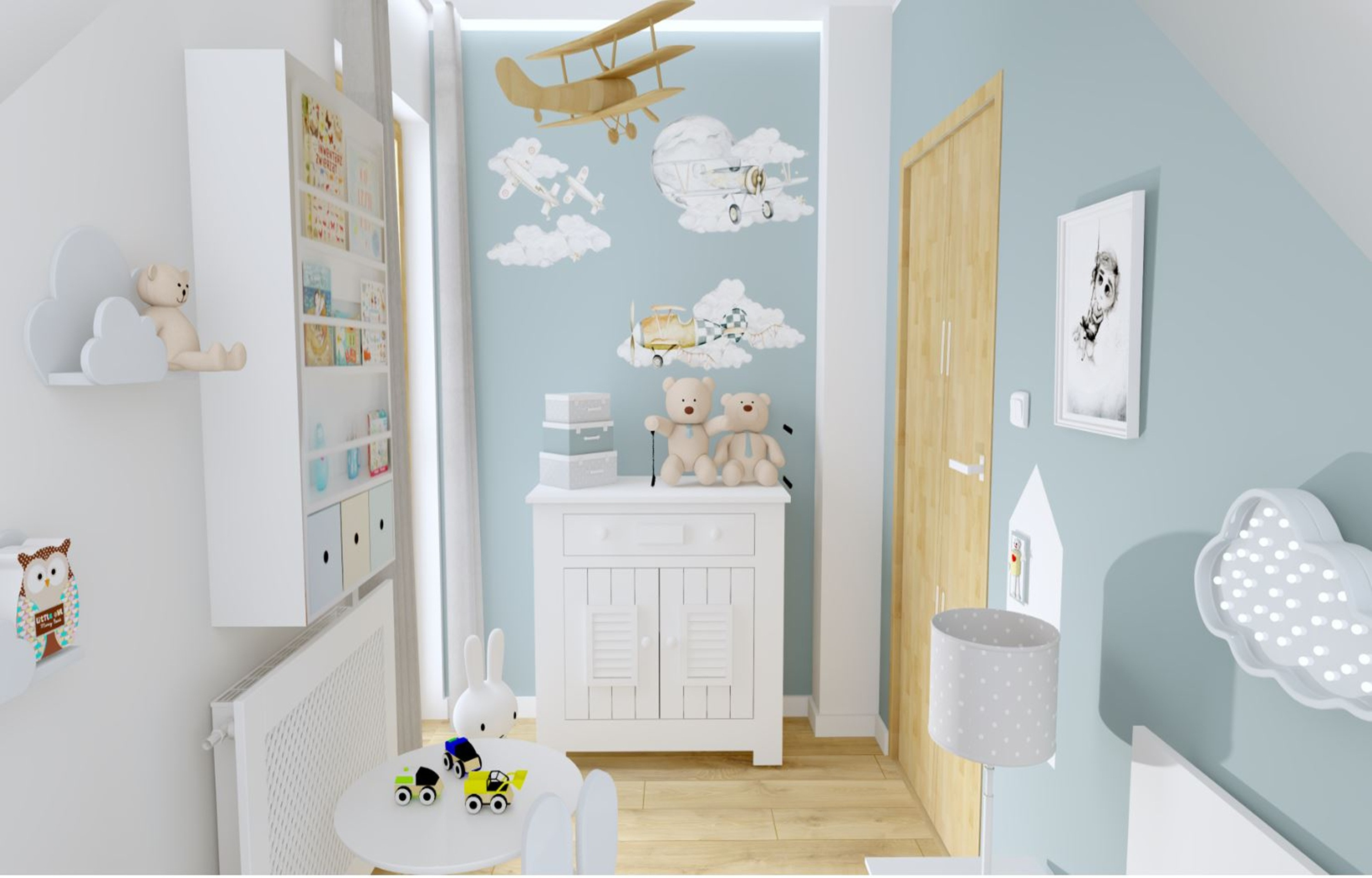 Pokój dla małego chłopca - Olek