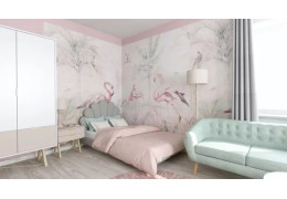 Pokój z flamingami dla Lilianny