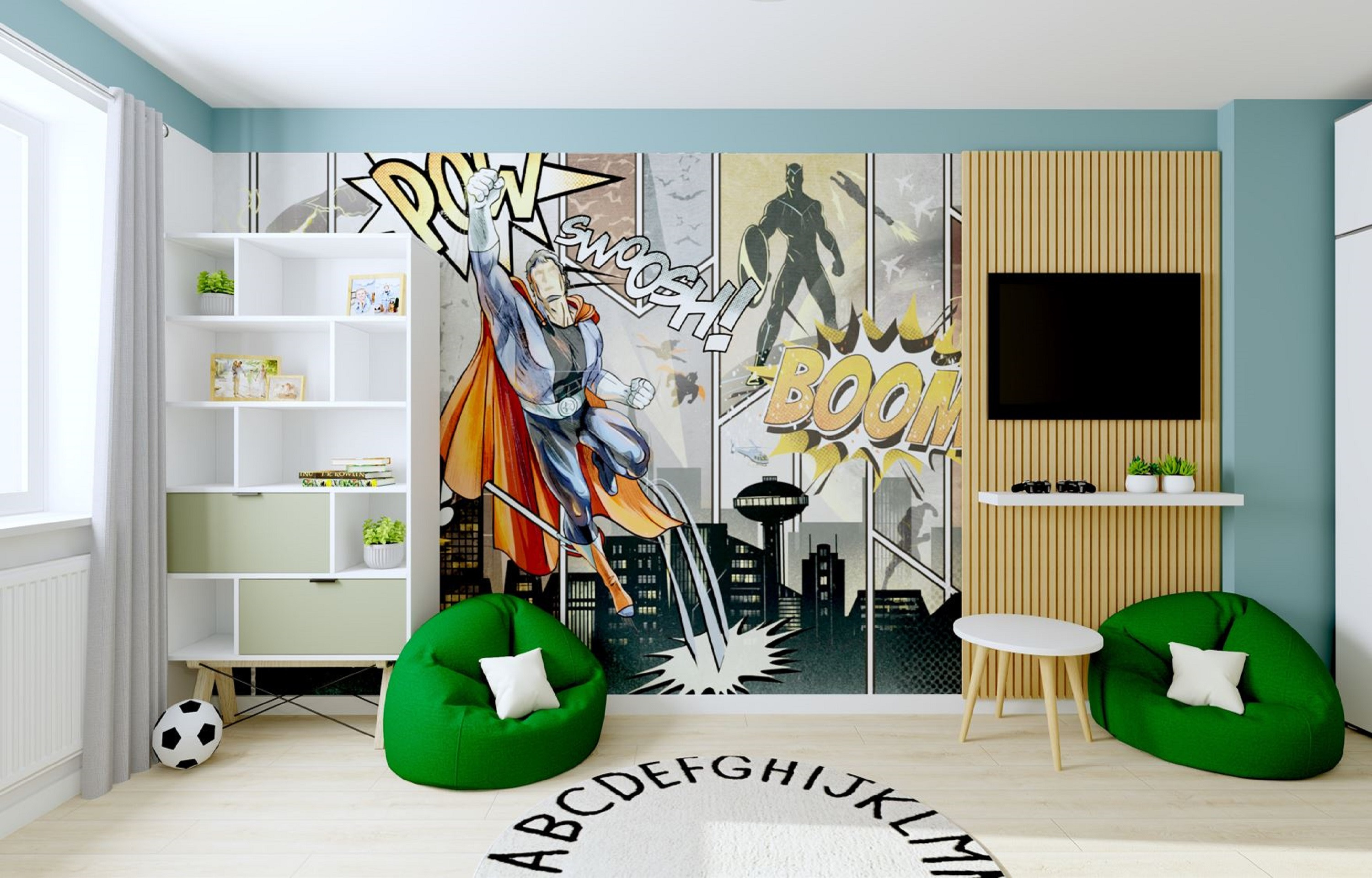 Komiksowy pokój dla Wiktora